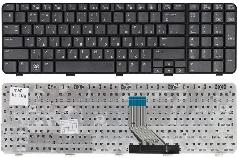 Клавиатура для HP Pavilion G71, Compaq Presario CQ71 черная